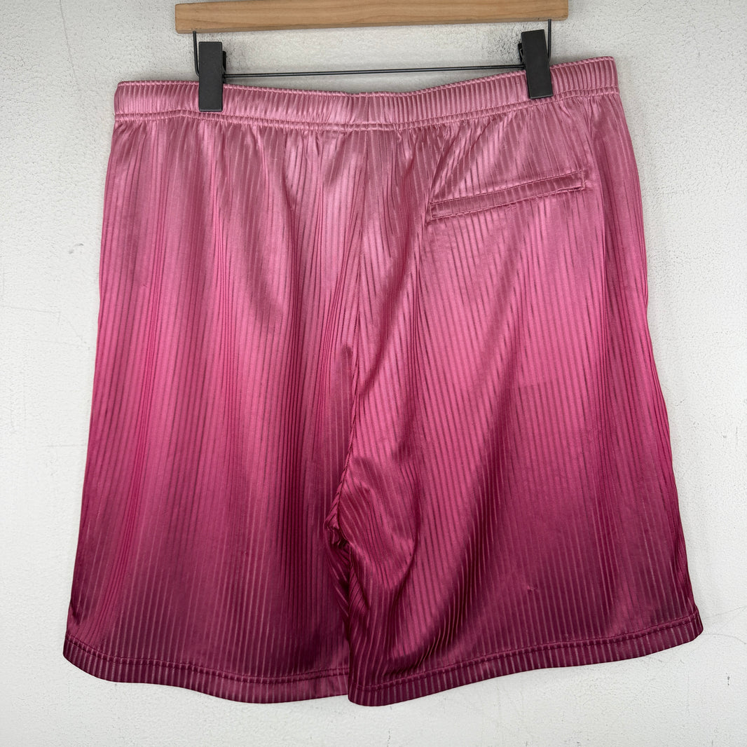 Supreme Striped Pink Gradient Gym Shorts
