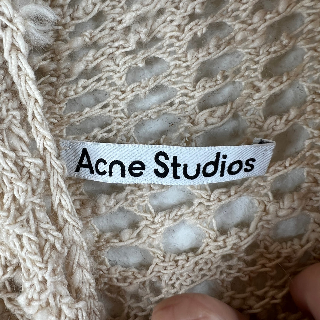 Acne Studios Crochet Knitted Sweater