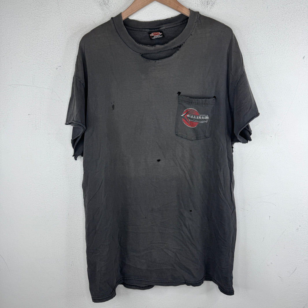 Vintage Smoked Harley Pocket T-Shirt