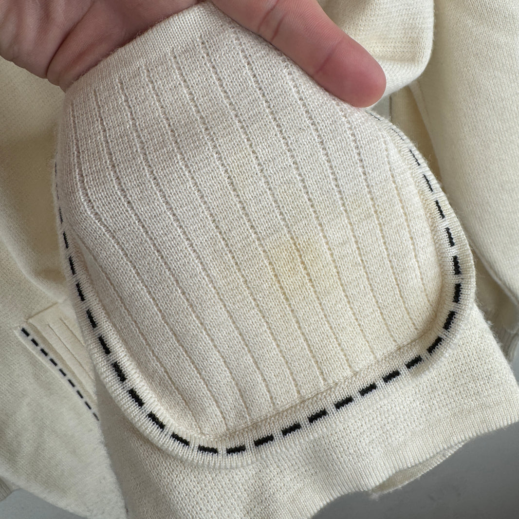 Supreme Cream Stitch Cardigan