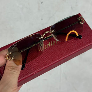 Cartier CT0550S Gold Wire Sunglasses