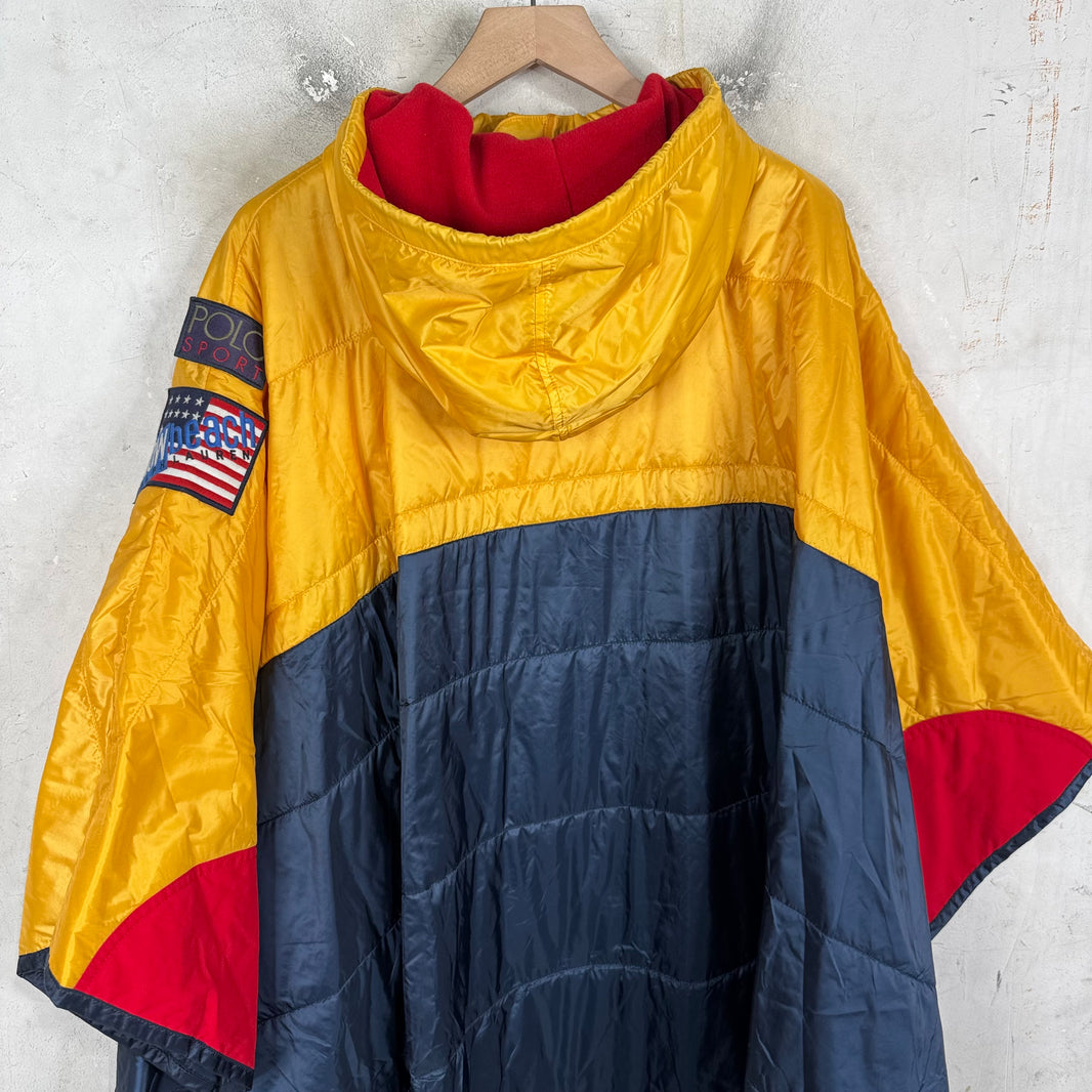Ralph Lauren Snow Beach Yellow Poncho