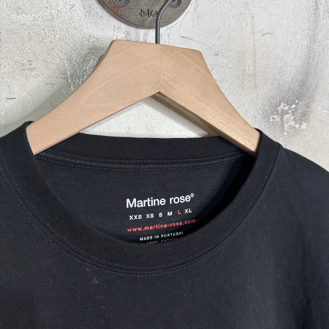 Martine Rose Tape AW Logo Hybrid T-Shirt