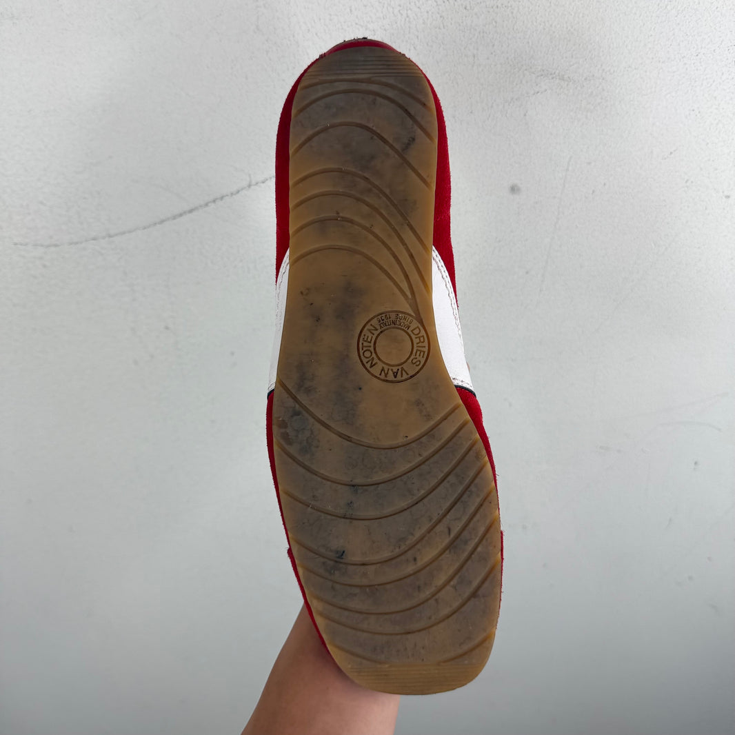 Dries Van Noten Red Sprinter Sneakers