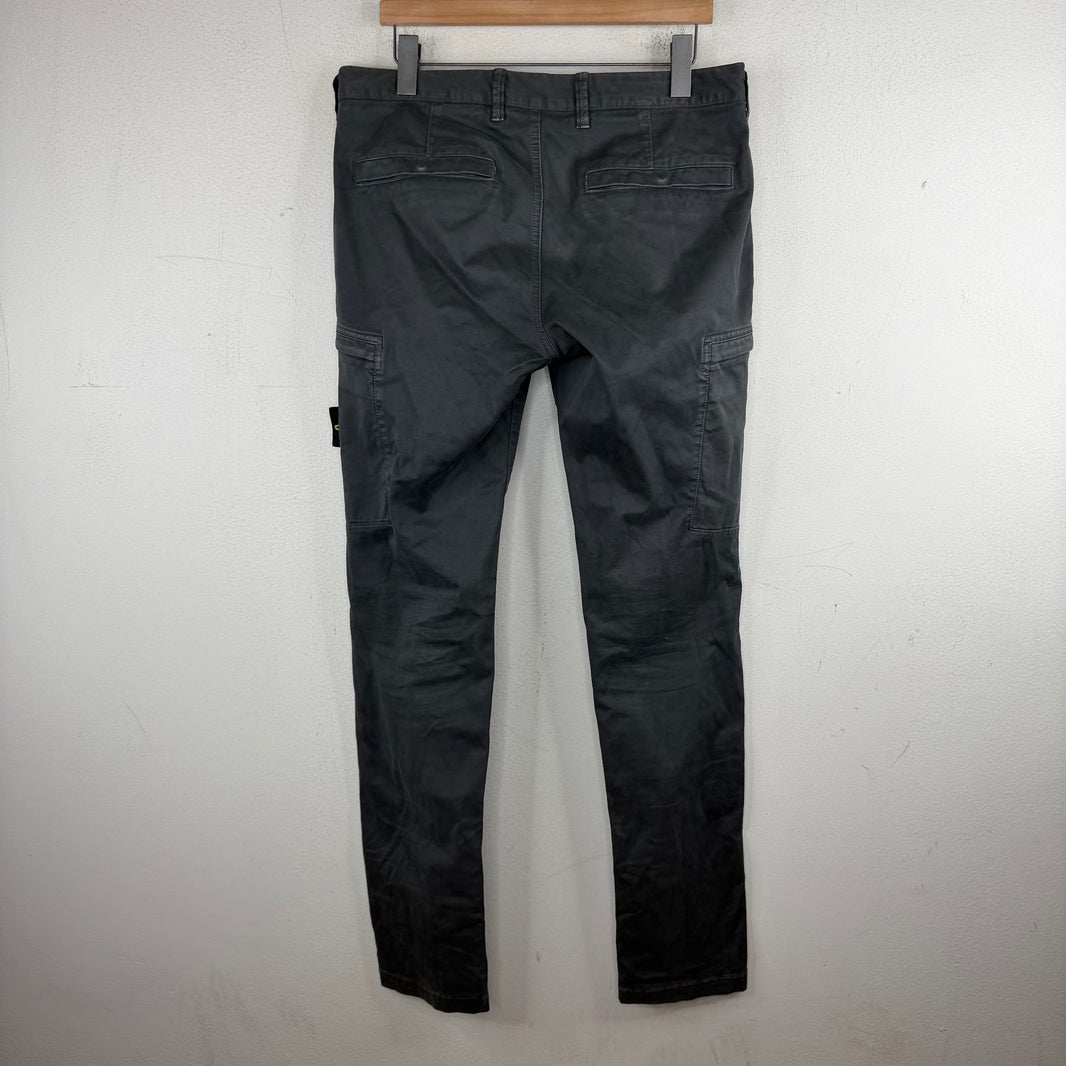Stone Island Gray SK Cargo Pants