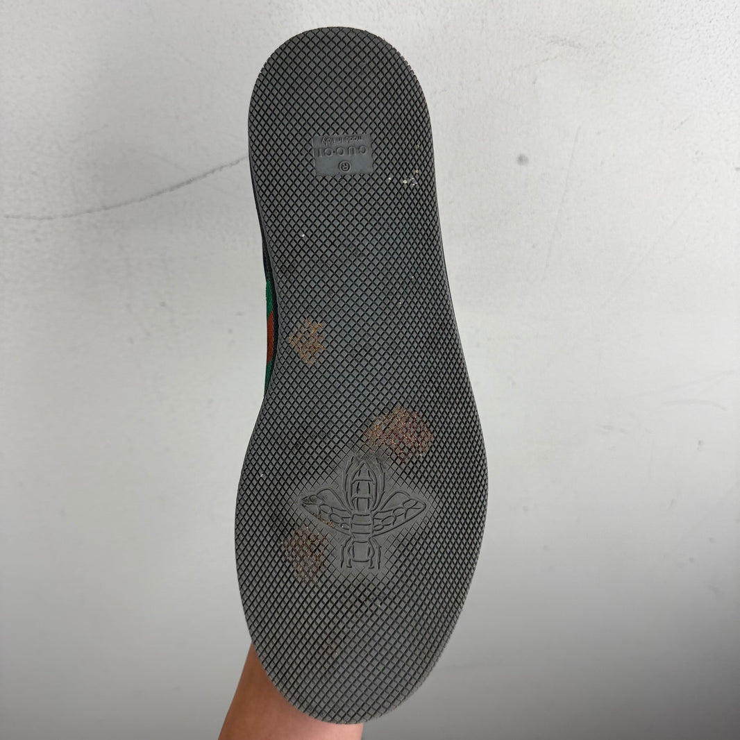 Gucci Distressed Hi-Top Screener Sneakers