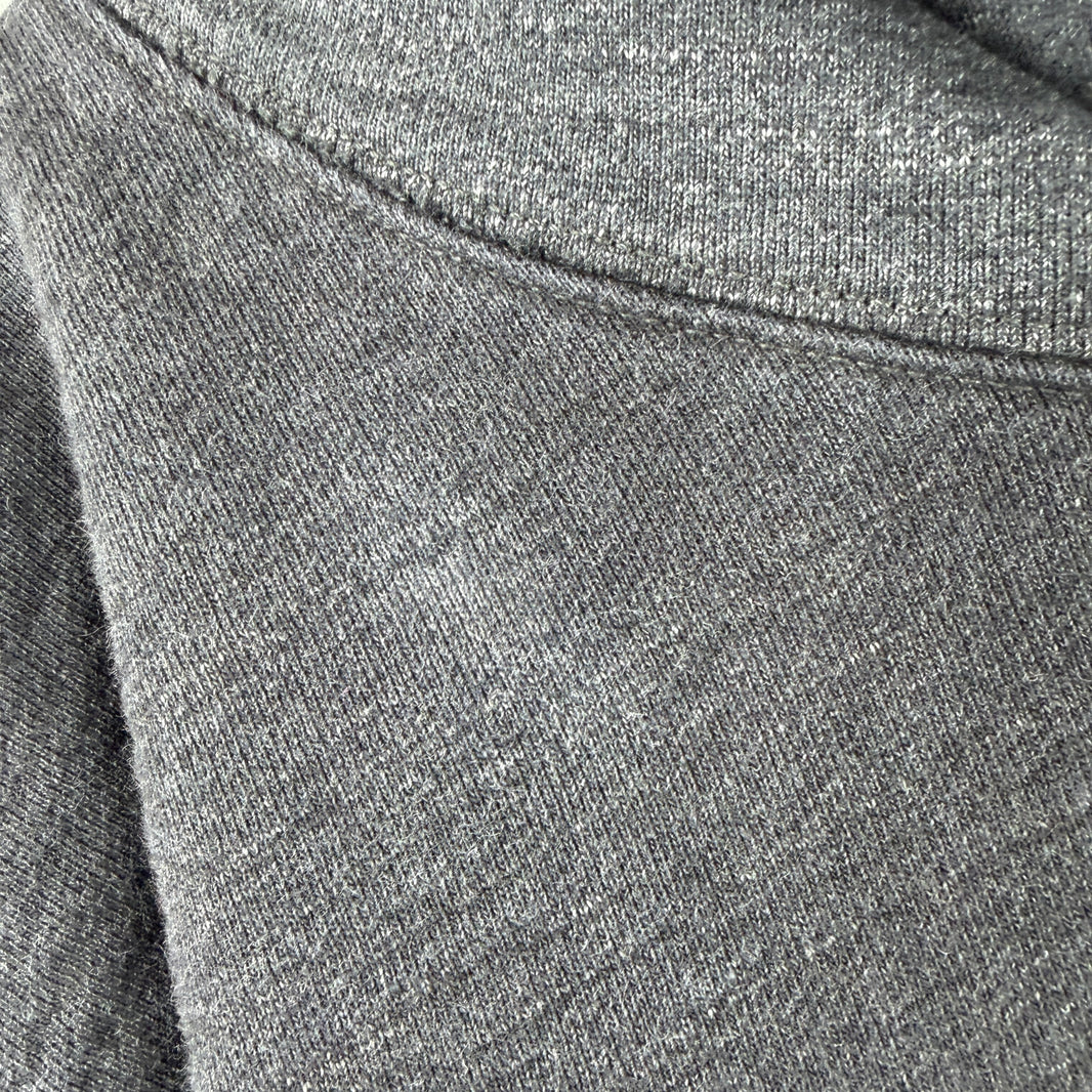 RRL Heather Black Pullover Hoodie