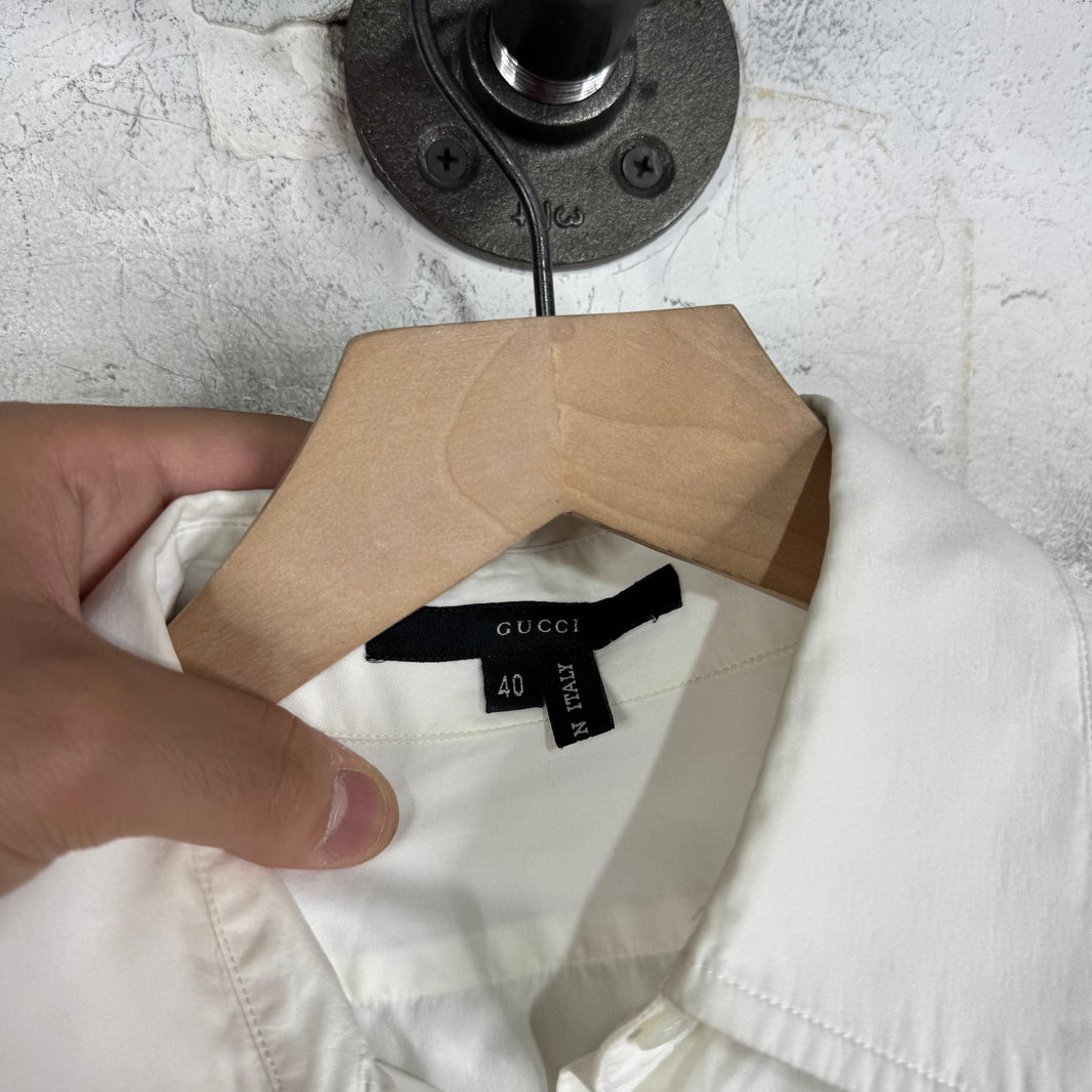 Gucci Cinched String L/S Shirt