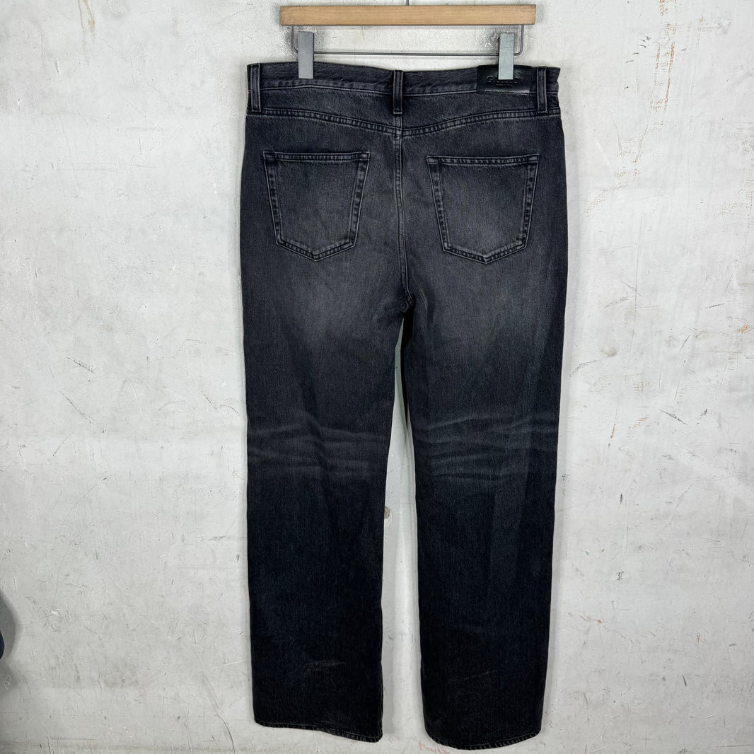 Gucci Charcoal Wash Horse Bit Jeans