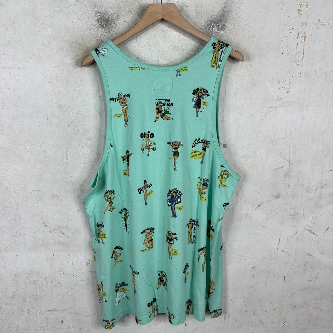 Supreme Mint Girls Tank