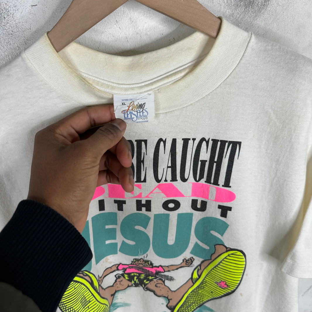 Vintage Caught Without Jesus T-Shirt