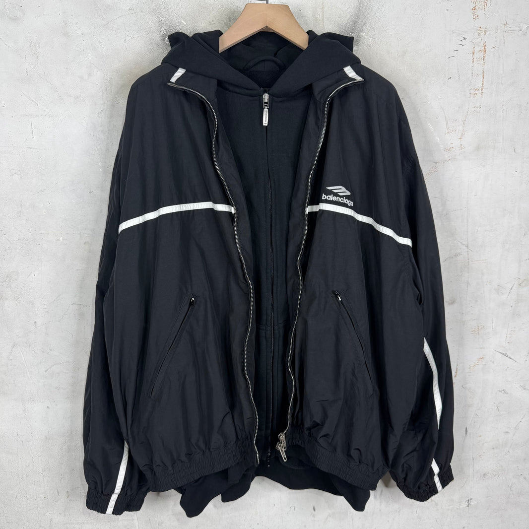 Balenciaga 3B Layered Track Jacket