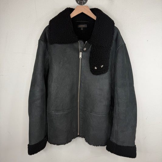 Yeezy Season 3 Shearling Lamb Leather Jacket