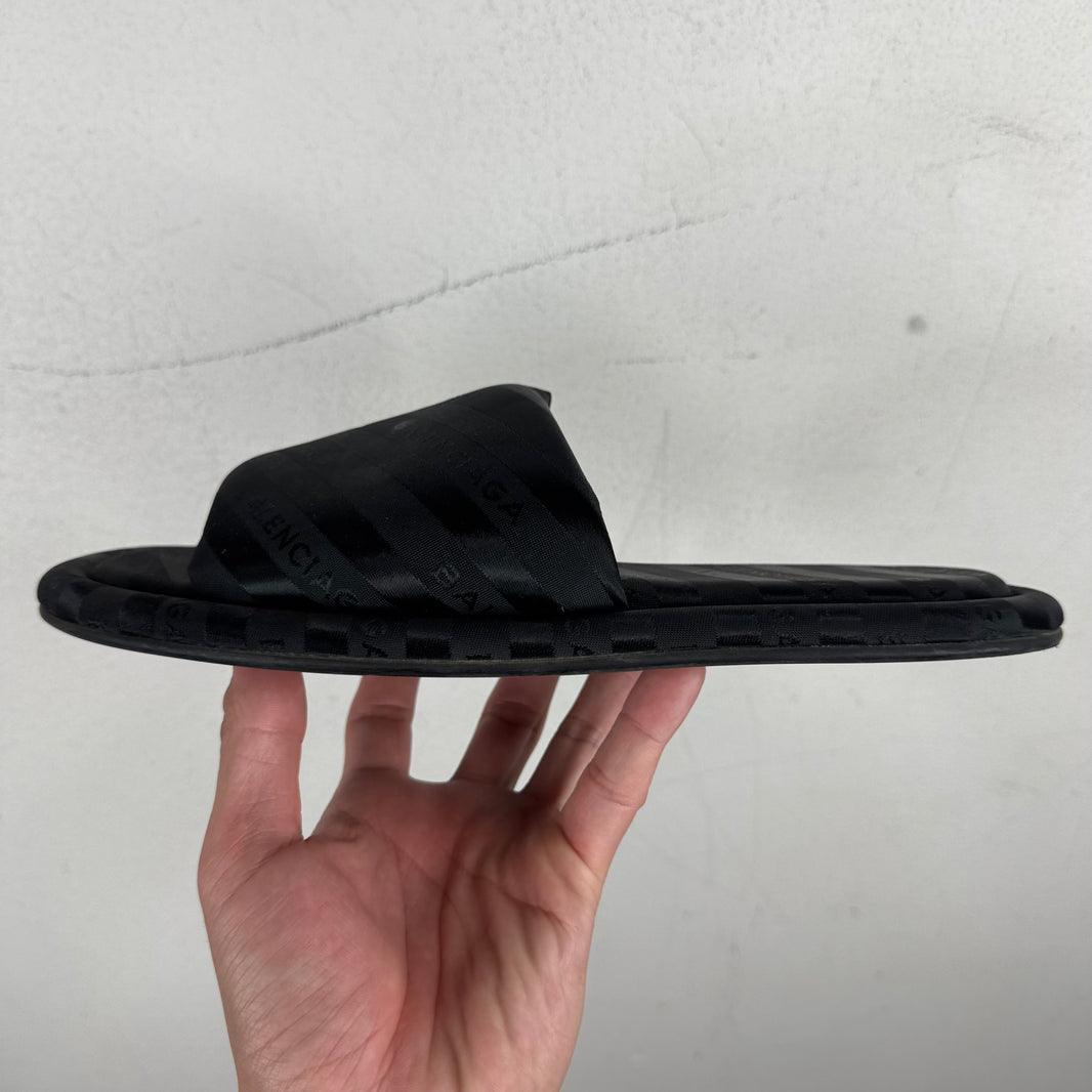 Balenciaga Diagonal Stripe Sandals