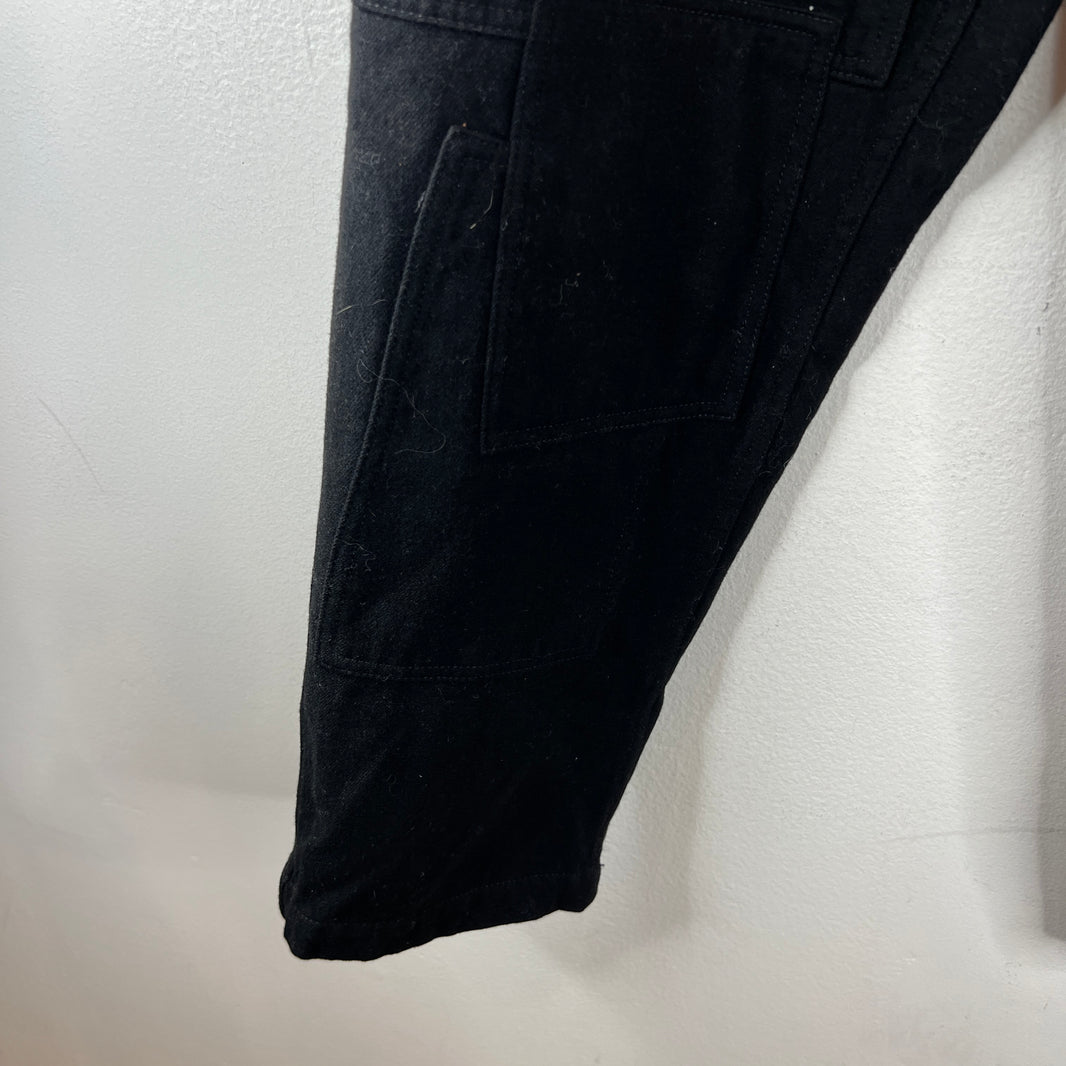 CDG Shirt Wool Patchwork Trousers