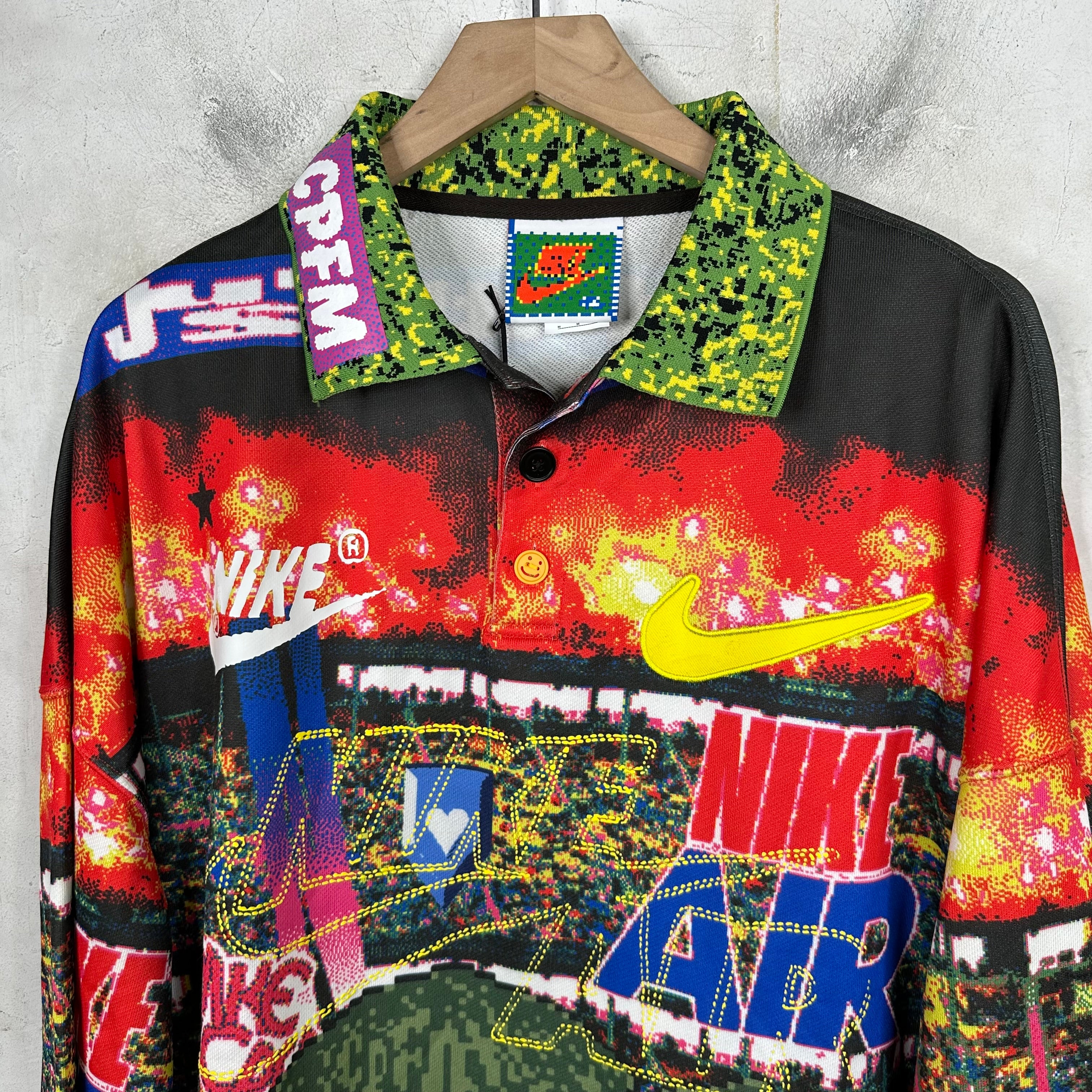 Nike x cpfm ポロシャツ Lサイズ Nike x Cactus Plant Flea Market Longsleeve Polo Multicolor