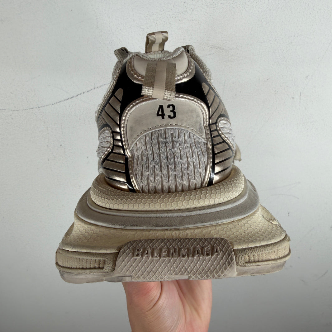 Balenciaga Cream/Silver 3XL Sneakers