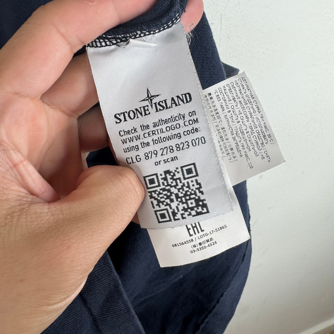 Stone Island Navy L/S T-Shirt