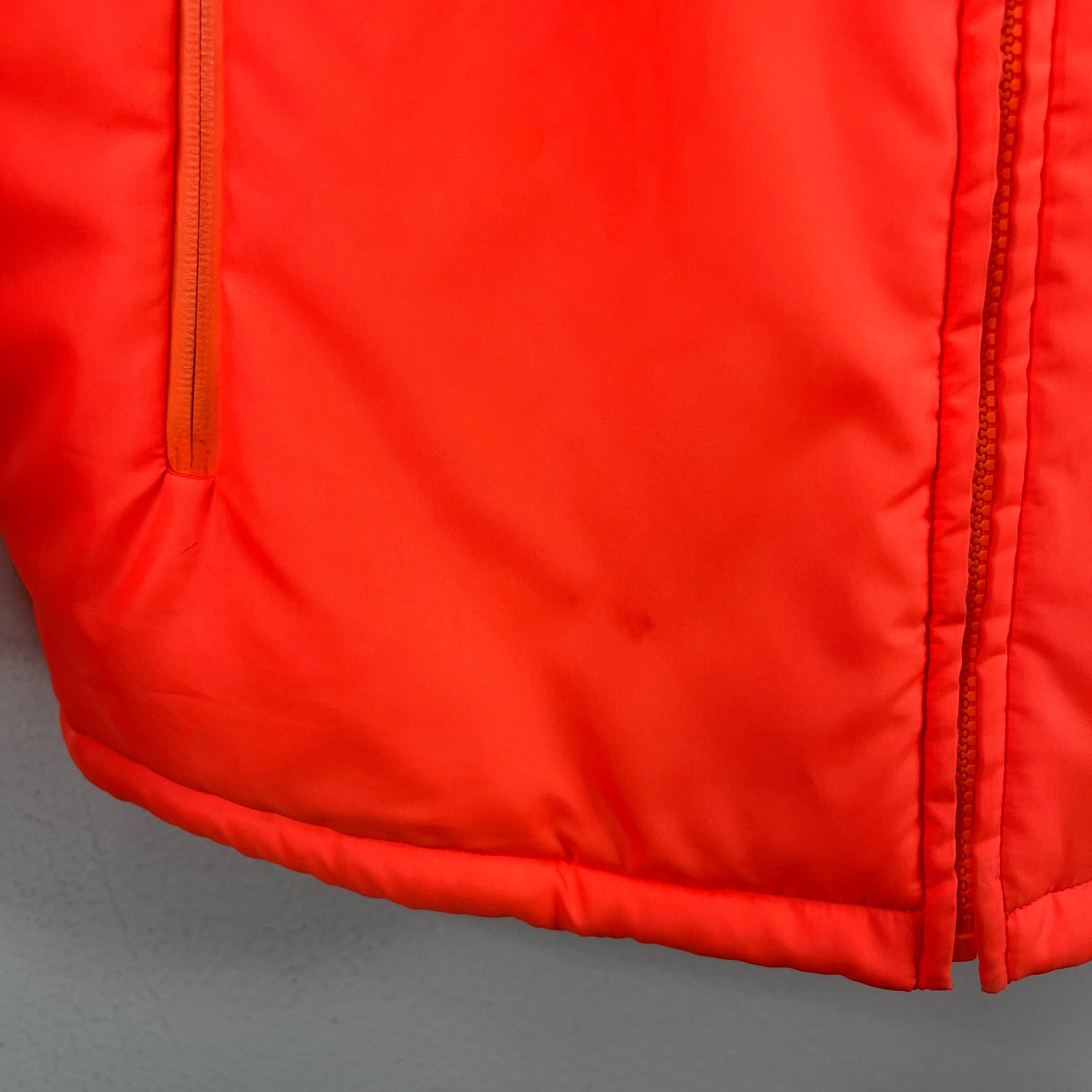 Prada Linea Rossa Orange Technical Padded Jacket
