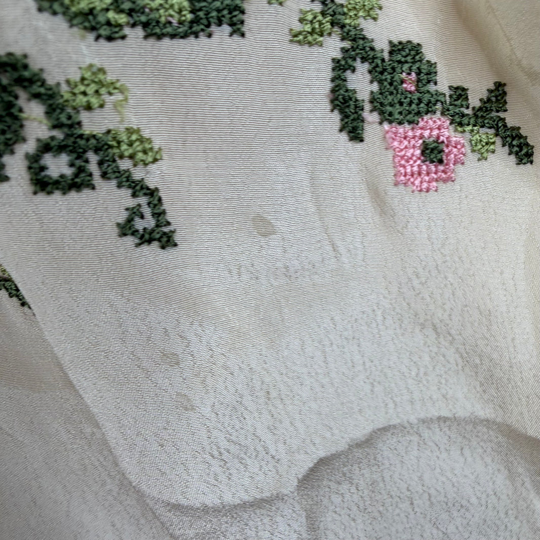 Bode Embroidered Floral Shirt