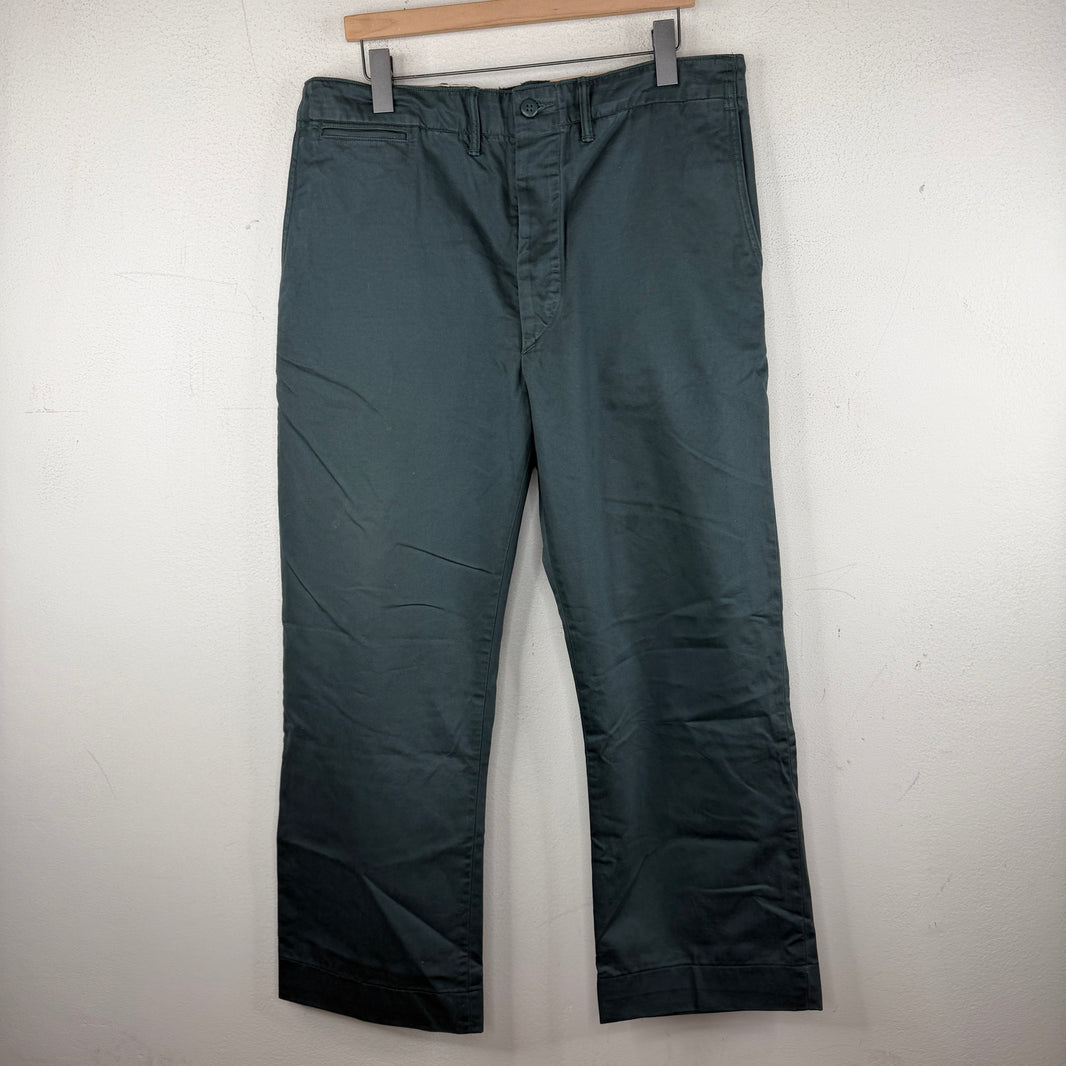 RRL Green General Utility Chino Trousers
