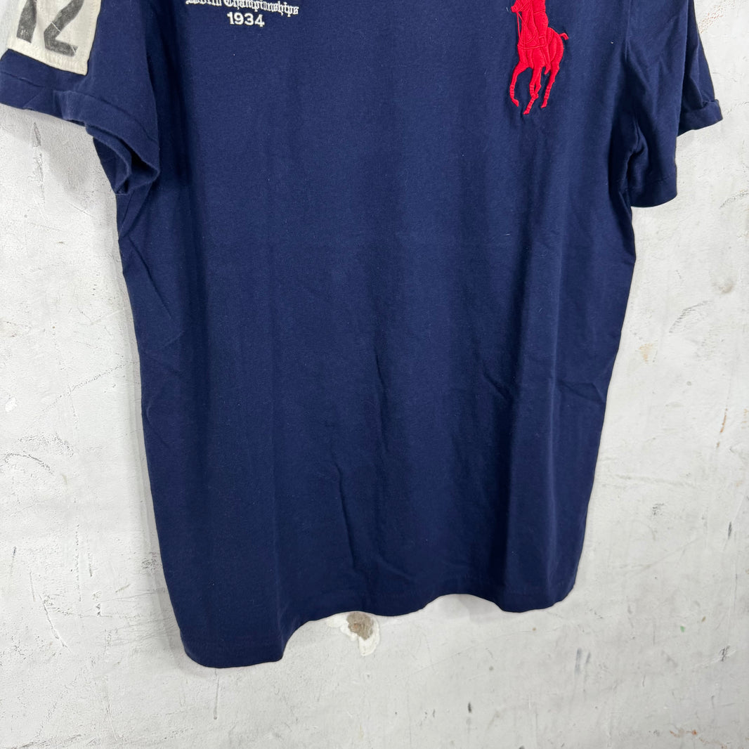 Ralph Lauren Navy US Crest Pony T-Shirt