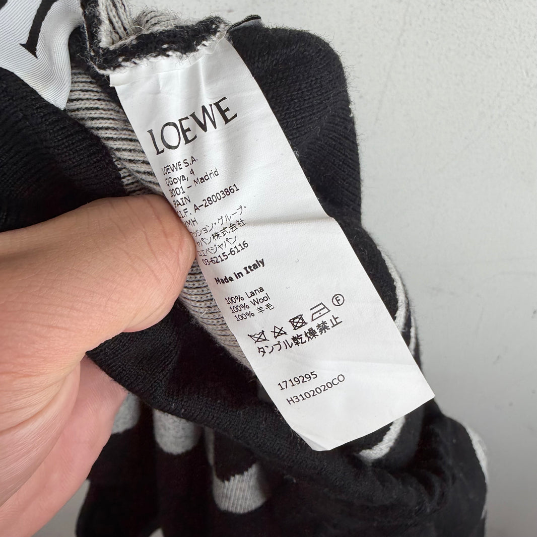 Loewe Wool Skeleton Long Shorts
