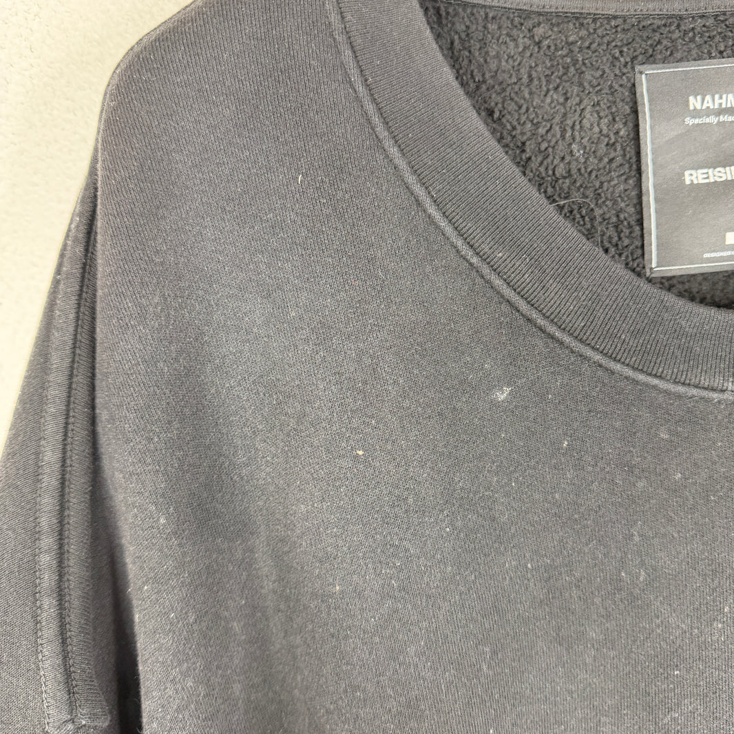 Nahmias Black Apple Beaded Crewneck