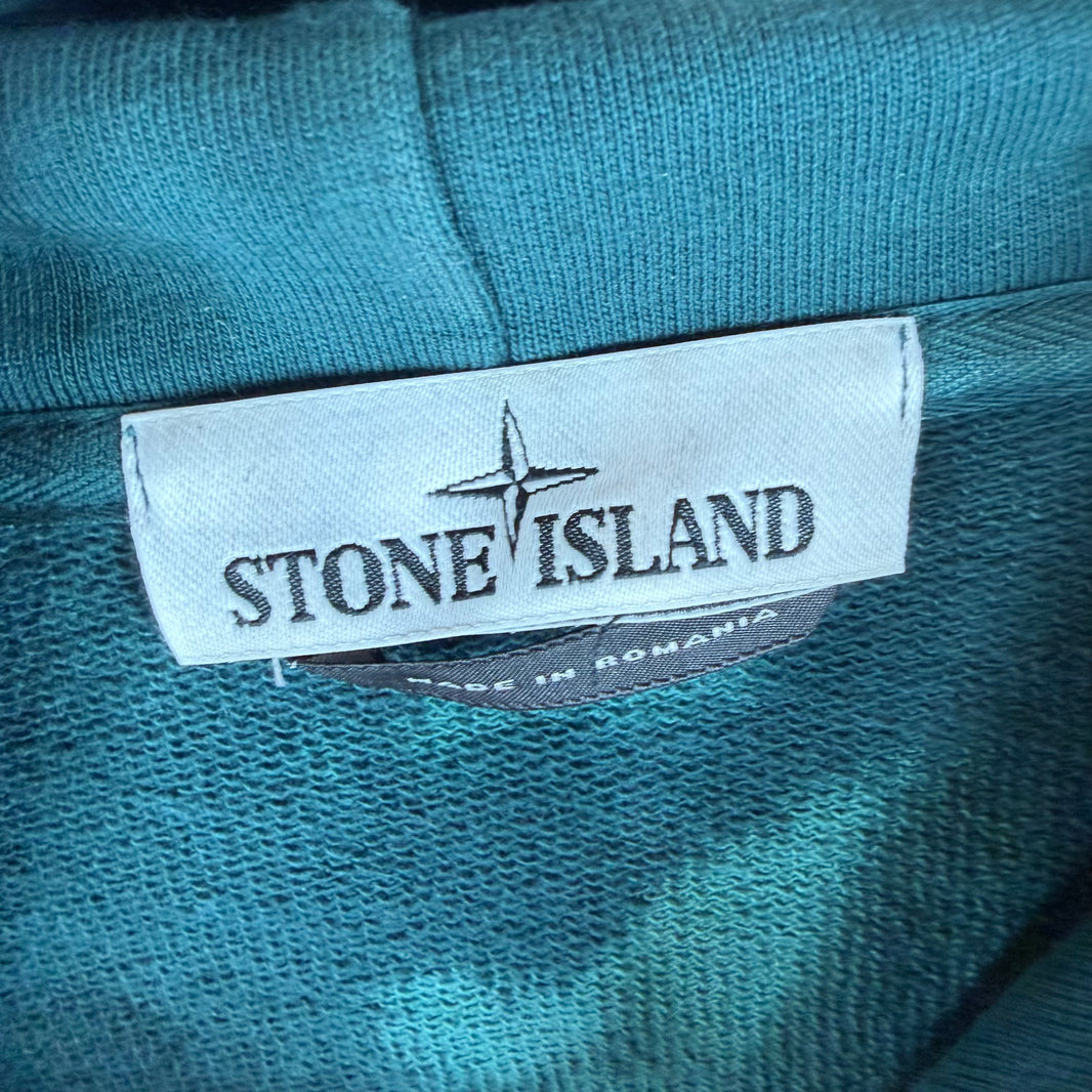 Stone Island Overdyed Green Hoodie
