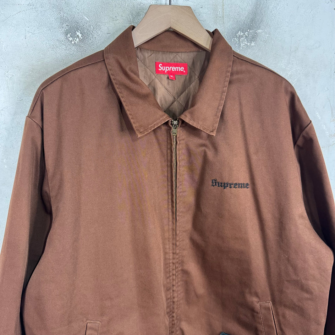 Supreme x The Crow Patched Work Jacket
