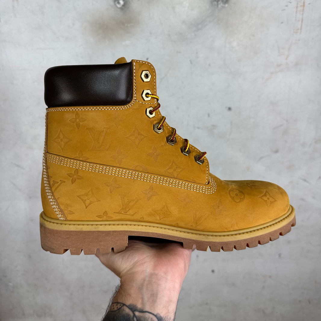Louis Vuitton x Timberland Monogram Wheat 6in Boots