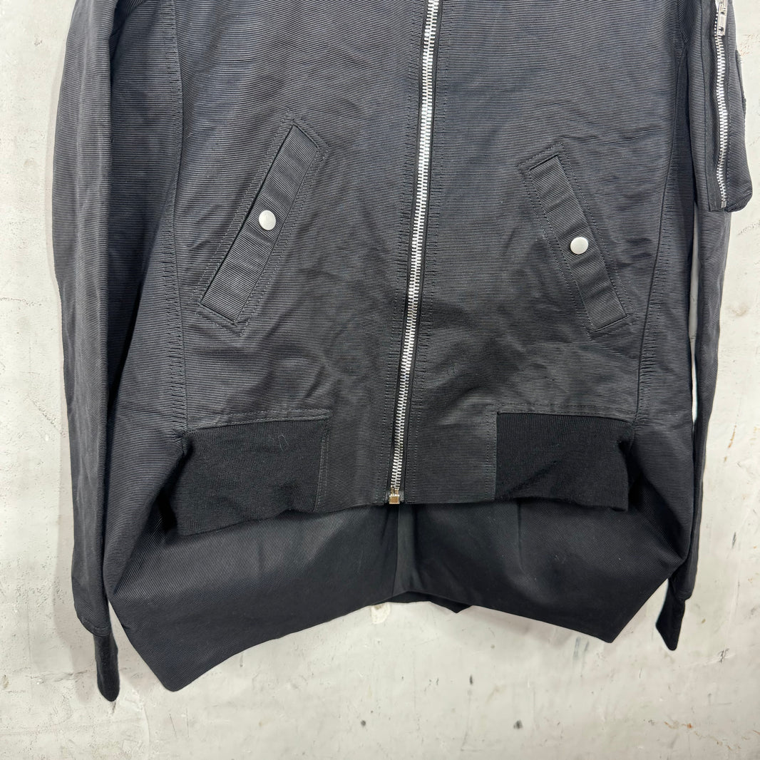 Rick Owens Back Flap Bomber Jacket