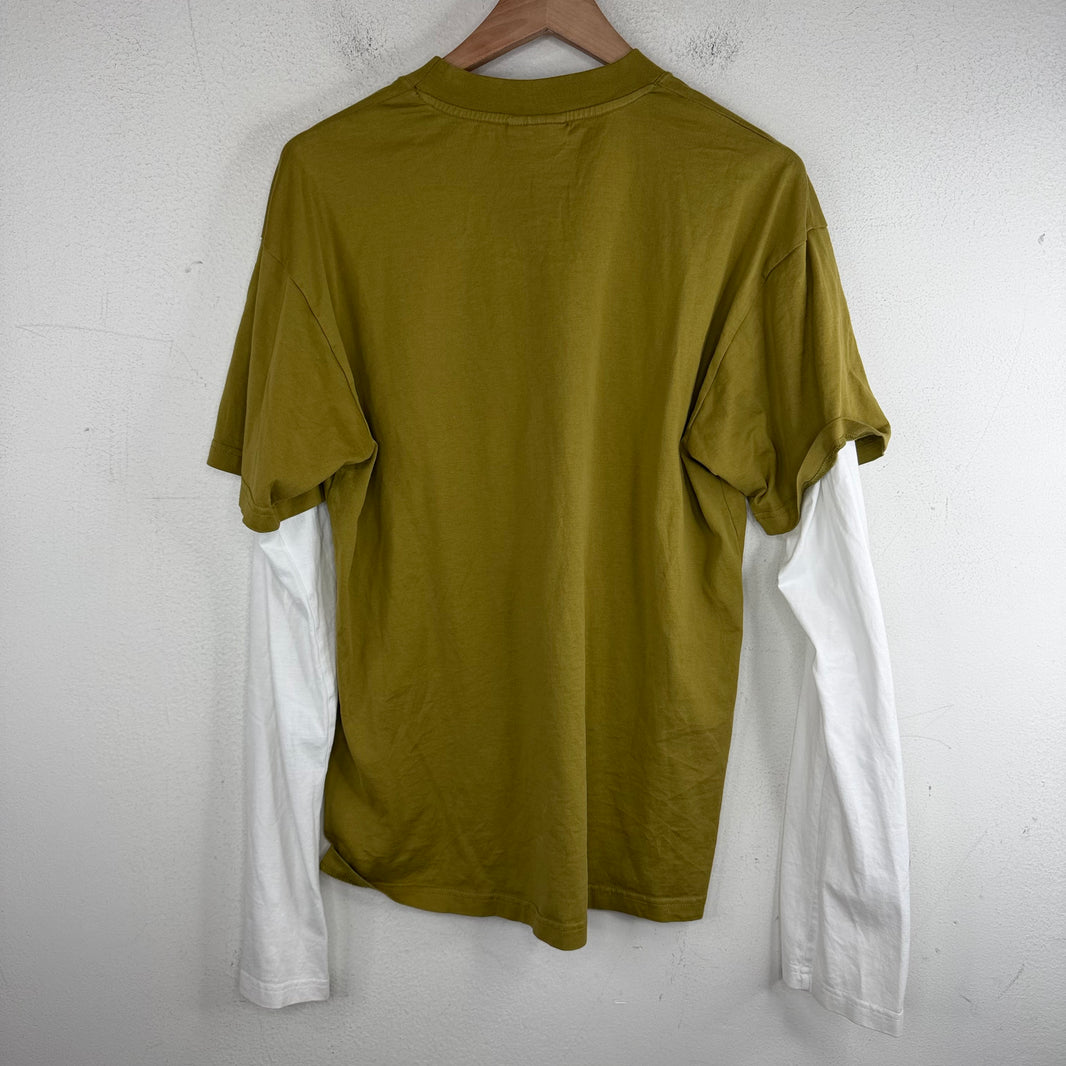 Mowalola Green Hybrid L/S T-Shirt