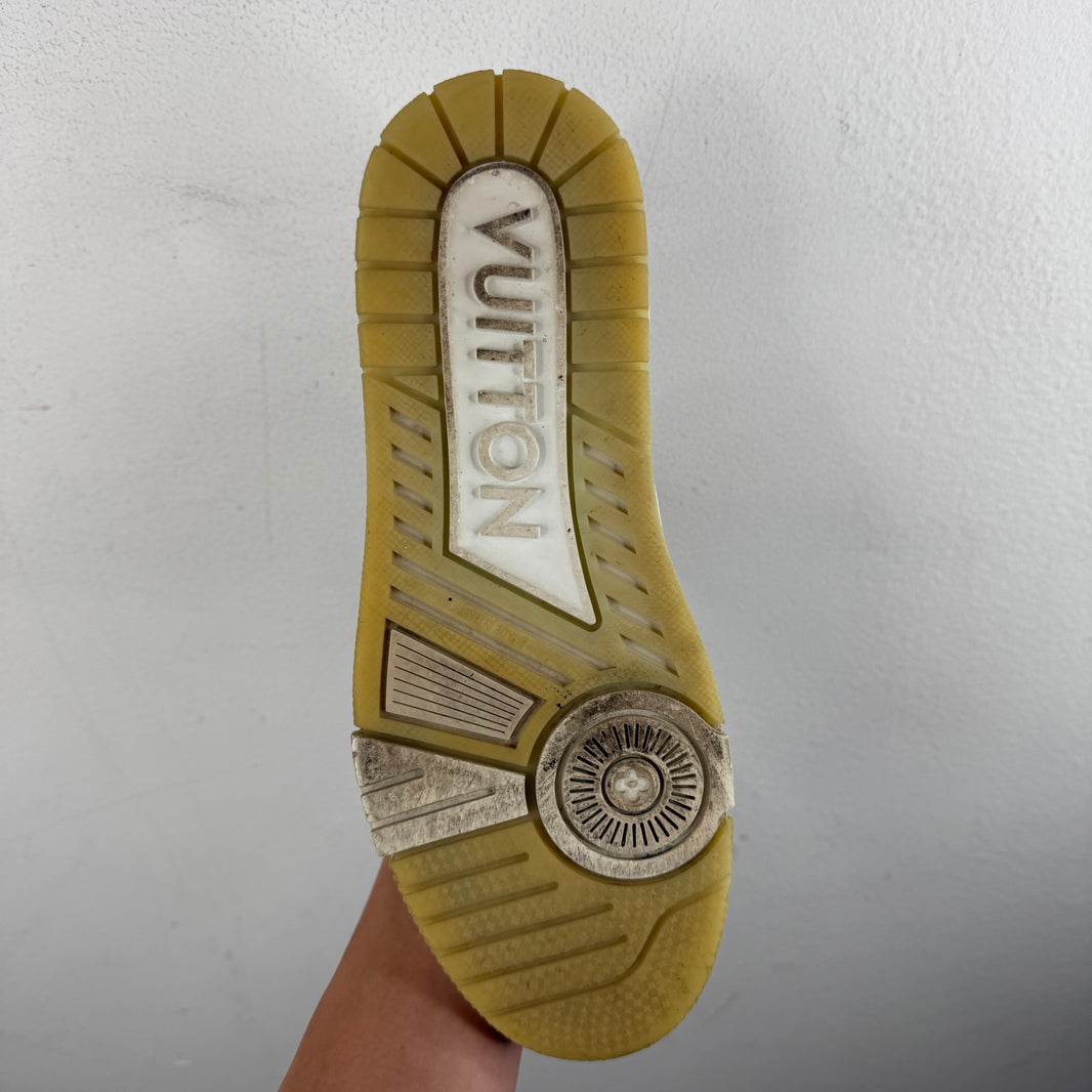 Louis Vuitton White Low Top Trainers