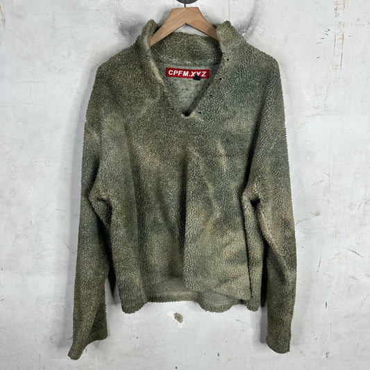 CPFM Green Cowboy Fleece Pullover