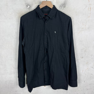 Raf Simons White R Stitch Buttoned Shirt