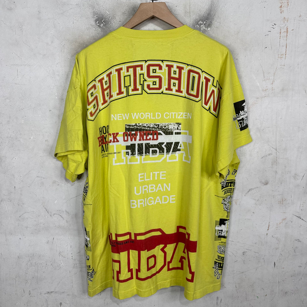 Hood By Air New World Citizen Neon T-Shirt