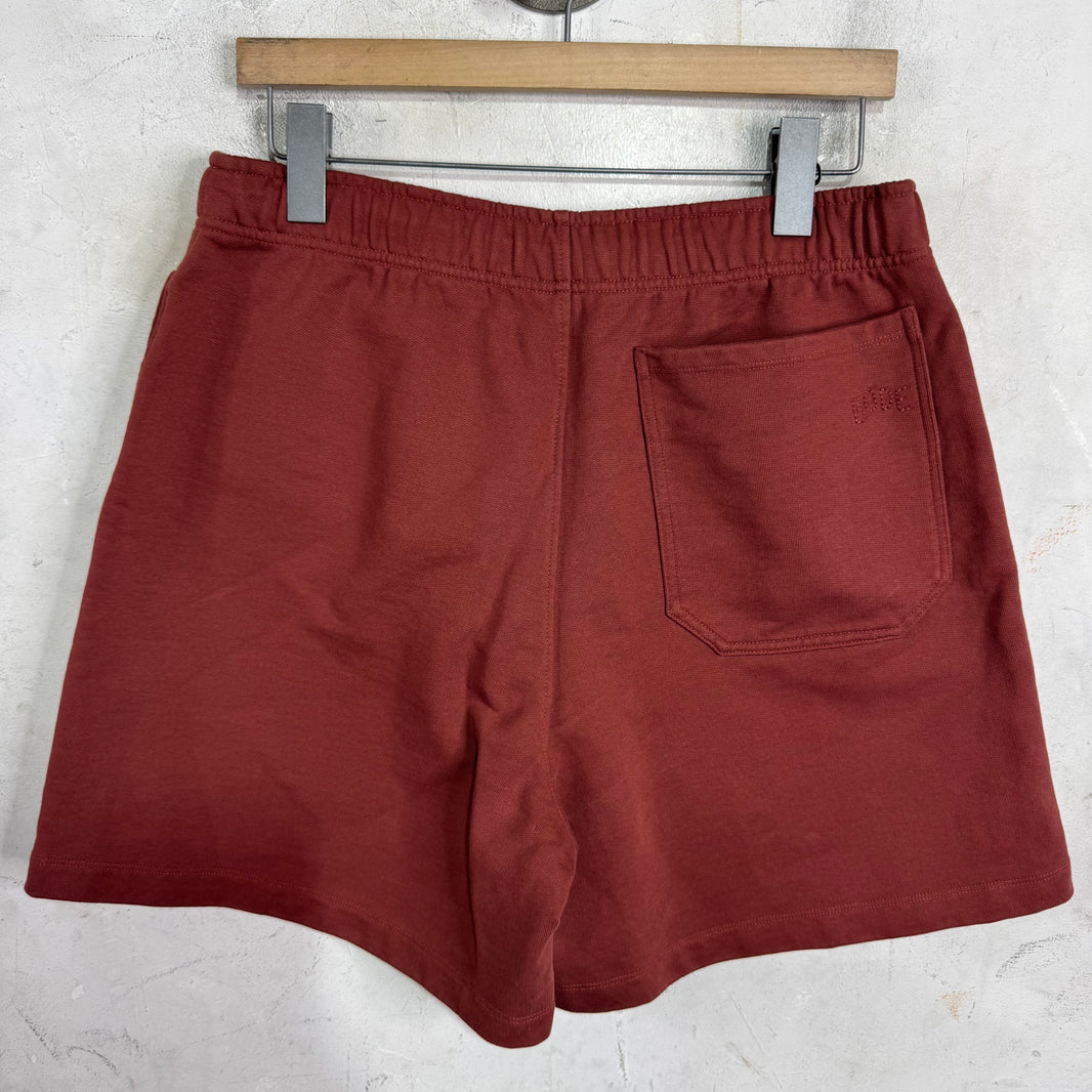 Bode Brown Golfer Beaded Sweatshorts