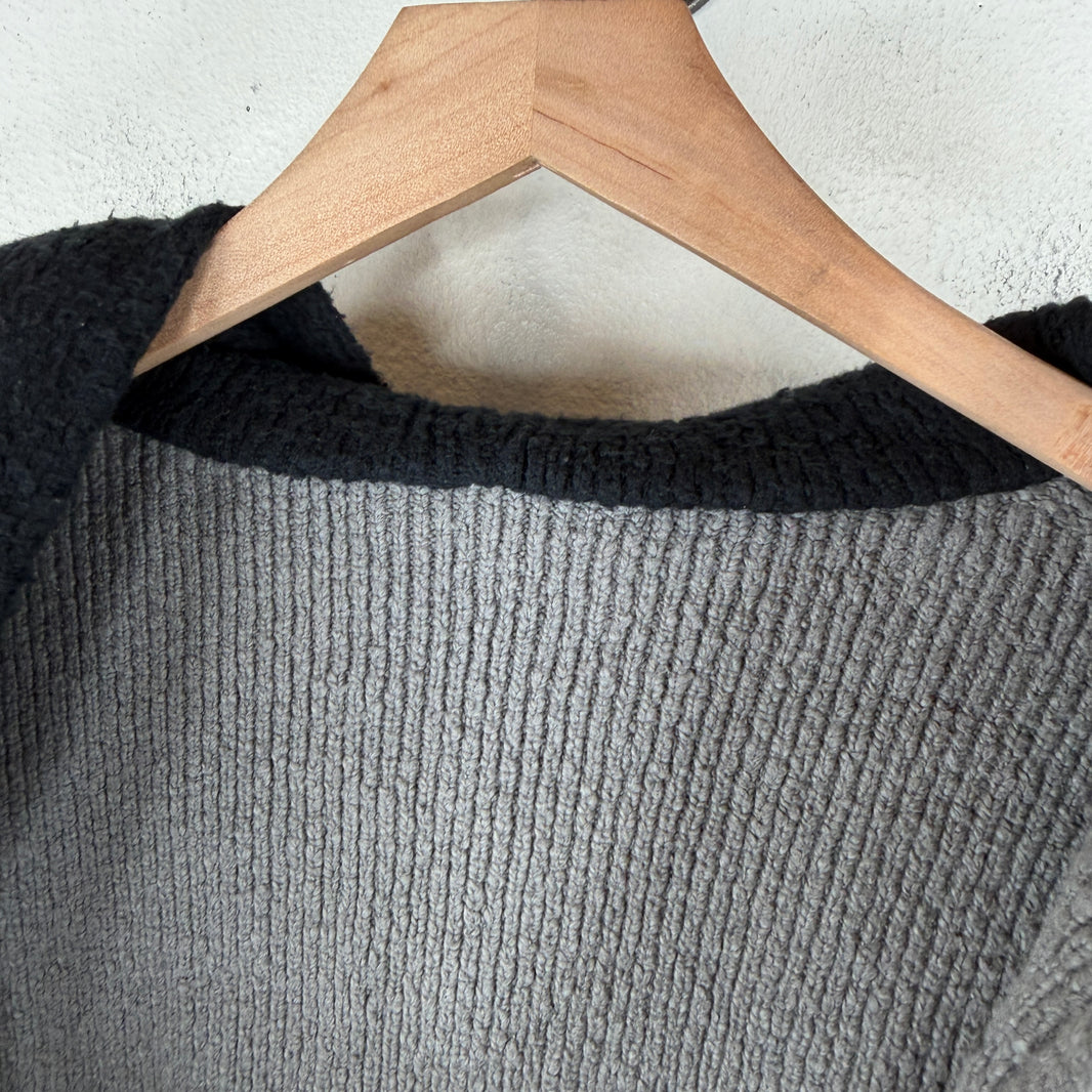 Balenciaga Sample 3B Logo Knit Hoodie