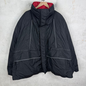 Balenciaga Black/Red Puffer Jacket