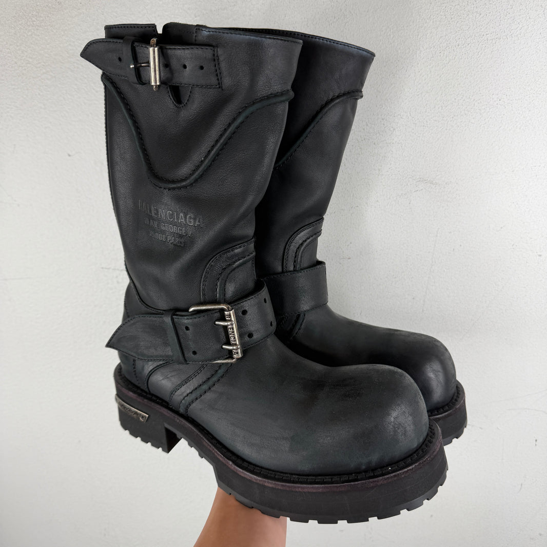 Balenciaga Venom Single Strap Boots