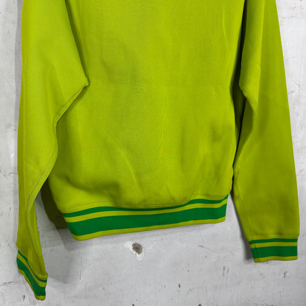Bottega Veneta Green Knitted Track Jacket