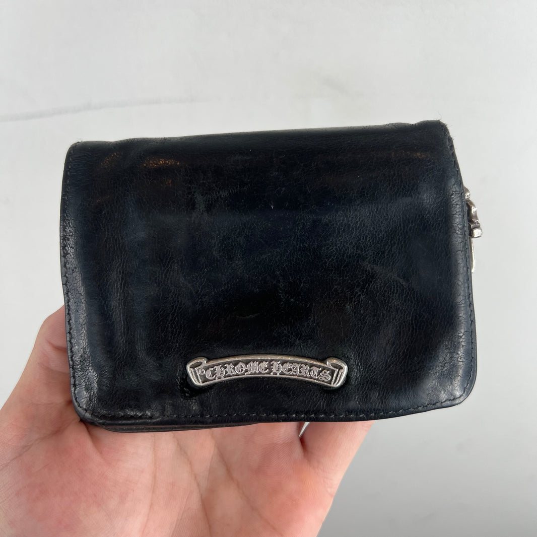 Chrome Hearts Soft Leather Fold Wallet