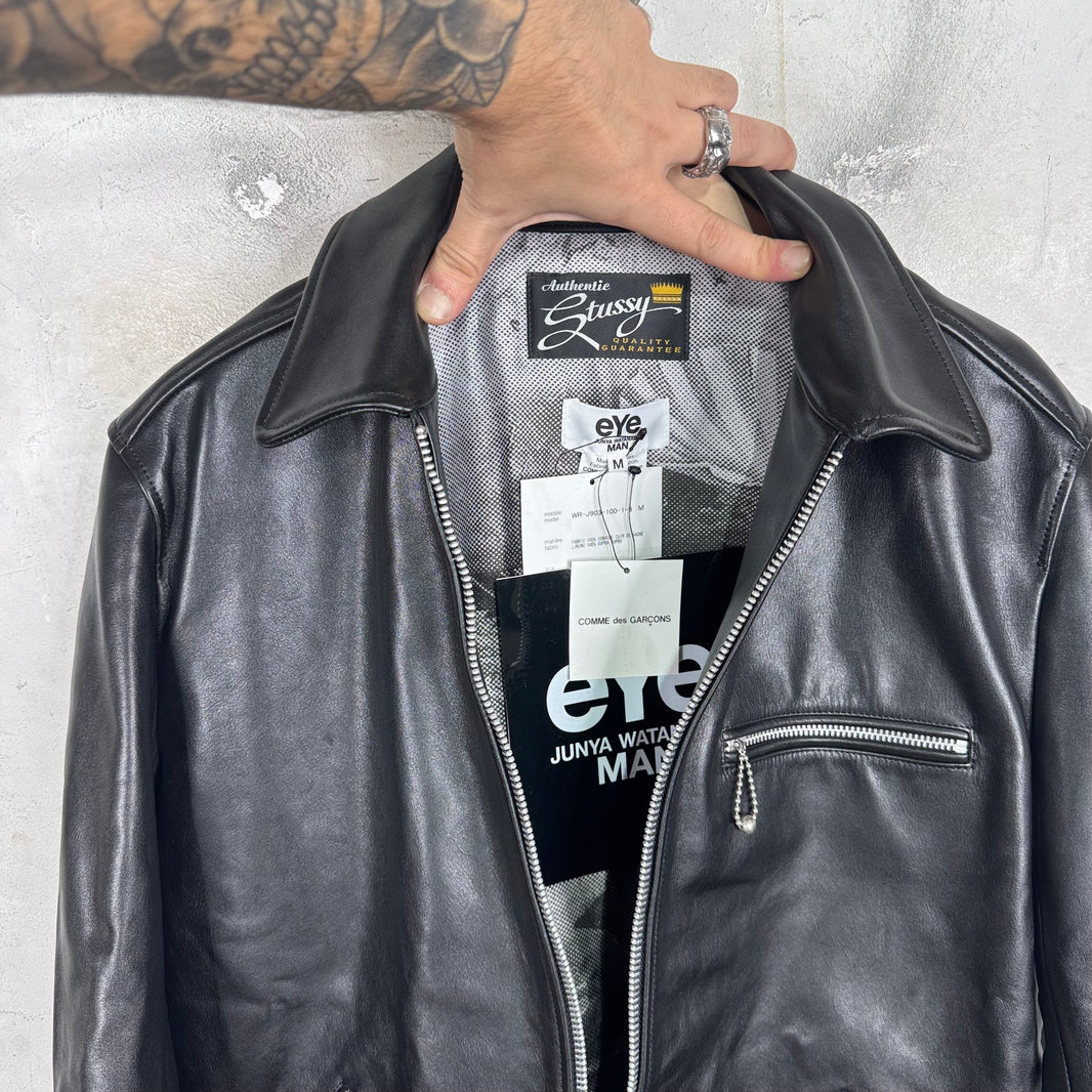 Stussy x Junya Leather Jacket