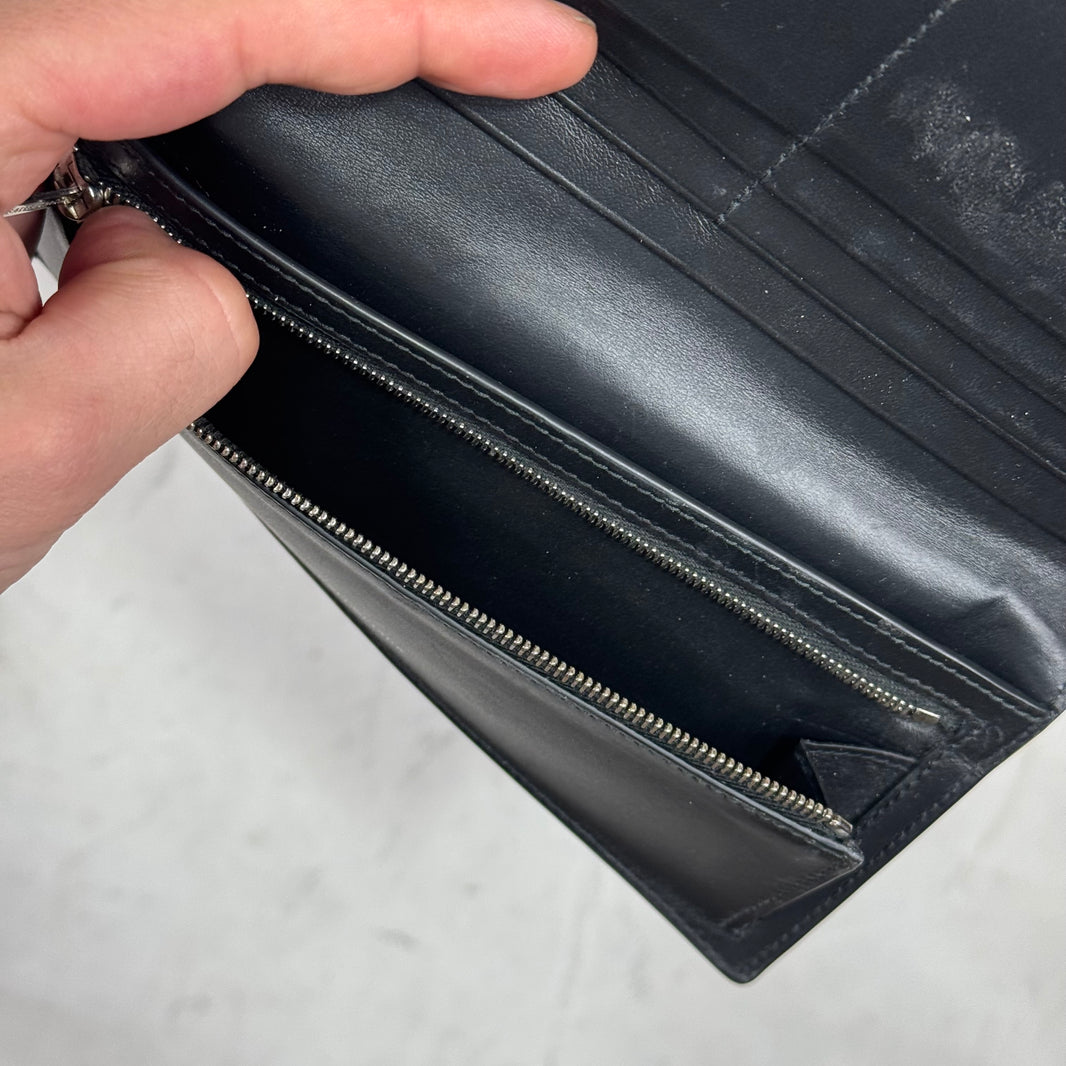 Balenciaga Black Passport Wallet
