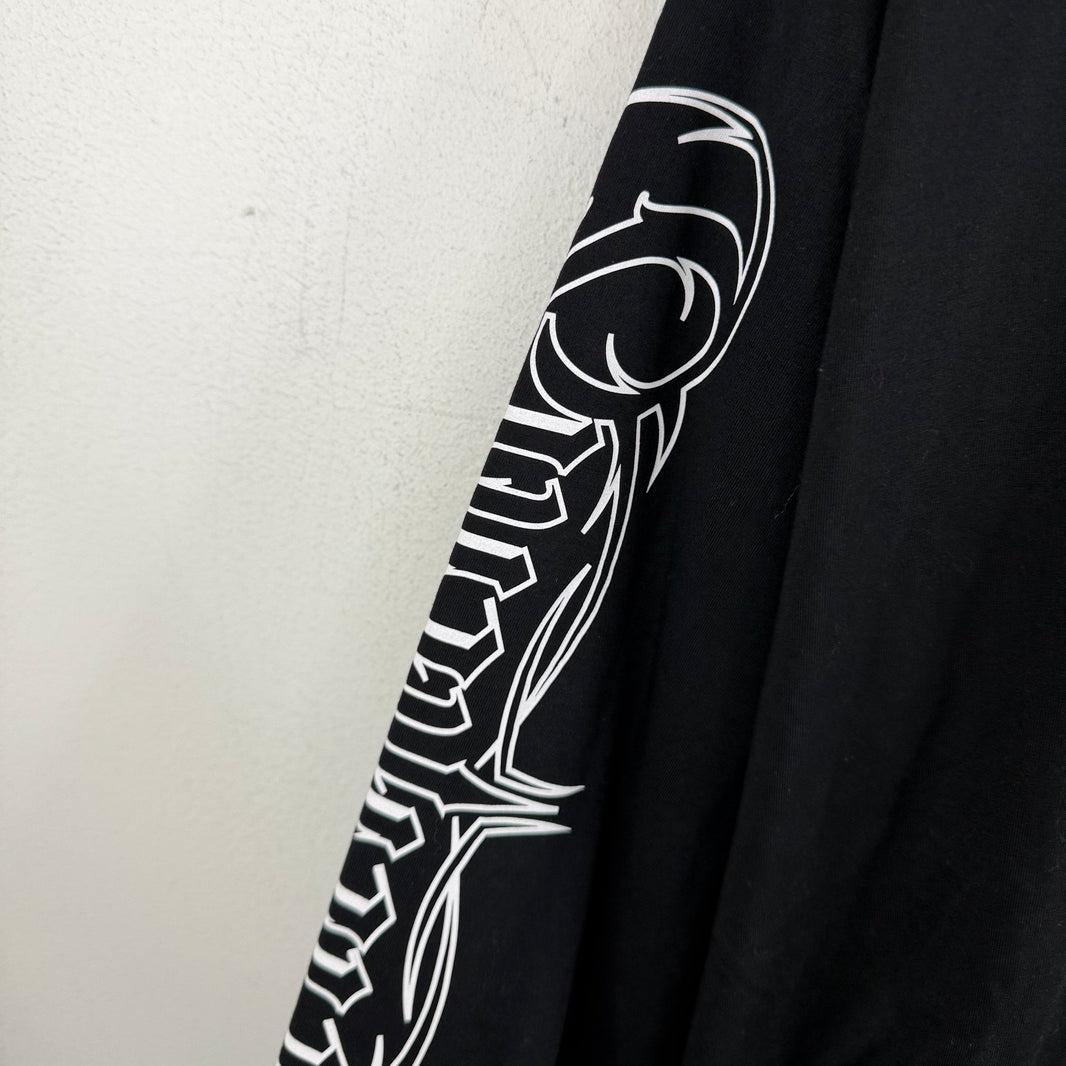 Vetements Metal Sleeve Logo LS Shirt