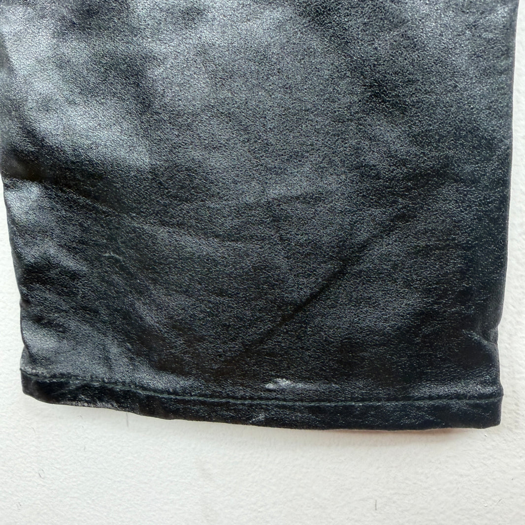 Saint Laurent Coated Black D01 Jeans