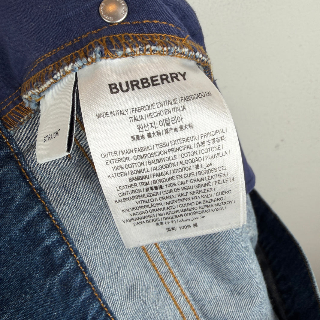 Burberry Printed Logo Jeans