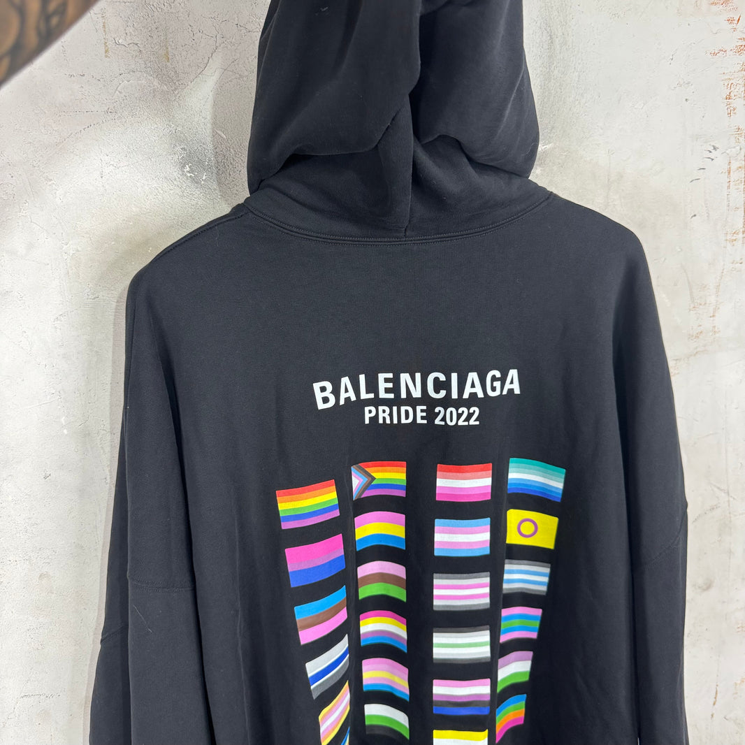 Balenciaga Pride Oversized Hoodie