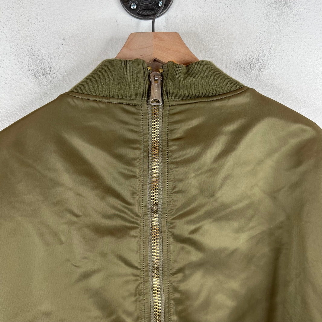 Vetements Alpha Industries Double Zip Bomber Jacket